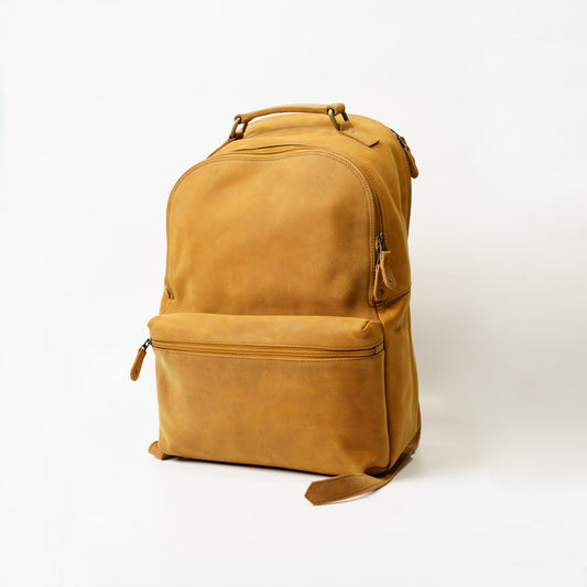 Large Backpacking Rucksack Light Brown for Men & Women