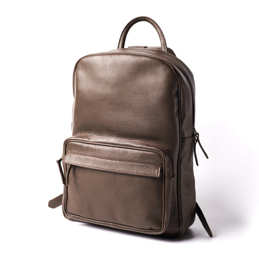 Leather Travelling Backpack for Men & Women - Brown