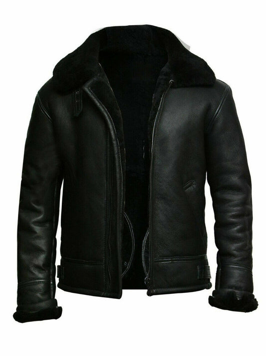 JAMES BUSH Payment for 1 Jacket and Order for New XL Black Shearling Coat