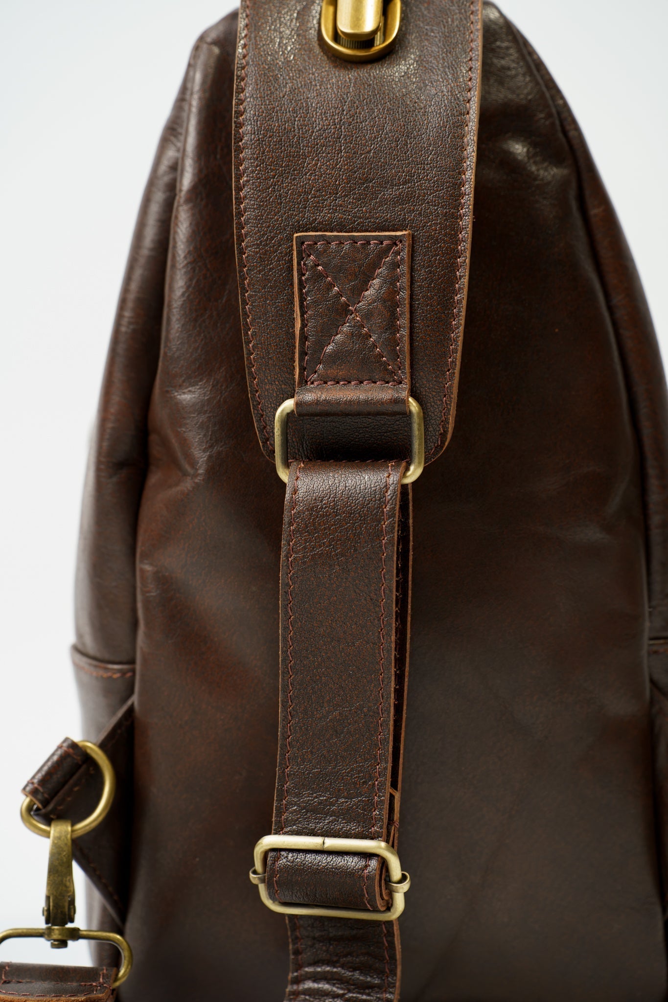 Leather Pouch for Men & Women Dark Brown