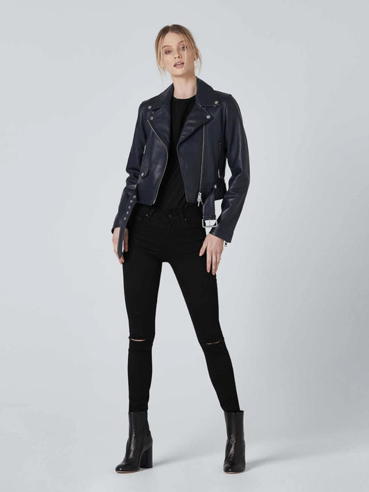Women's Cocktail Party Leather Jacket