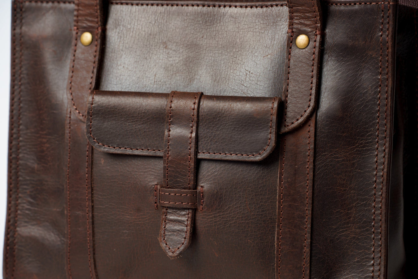 Vintage Rustic Leather Handbag