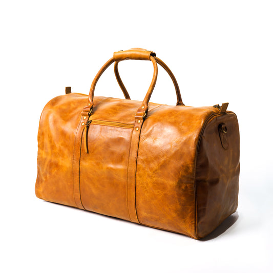 Leather Duffel Bag - Crazy Horse Leather
